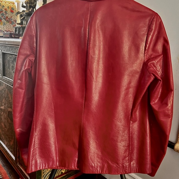 🌶OROTON Vintage leather jacket - Picture 3 of 7